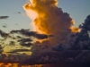 Beautiful sunset while traveling from St. Maarten to Anguilla