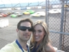 Rozlyn and I between turn 4 and turn 1.