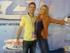 Rozlyn and I after the Virginia 529 Savings Plan 250 at Richmond International Raceway
