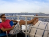 Relaxing from Virgin Gorda, BVI