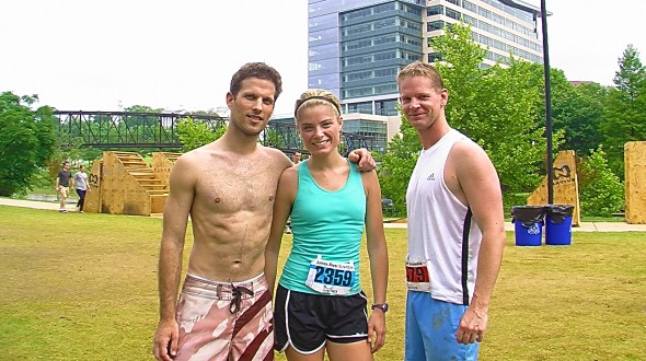 Caitlin, Richie and I after the James River Scramble 10k Caitlin, Richie and I after the James River Scramble 10k